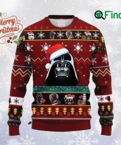 Darth Va der Ugly Xmas Sweater, Darth Va der All Over Print Sweatshirt, Star Wars Character Ugly Sweater