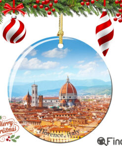 Florence, Italy Porcelain Christmas Ornament