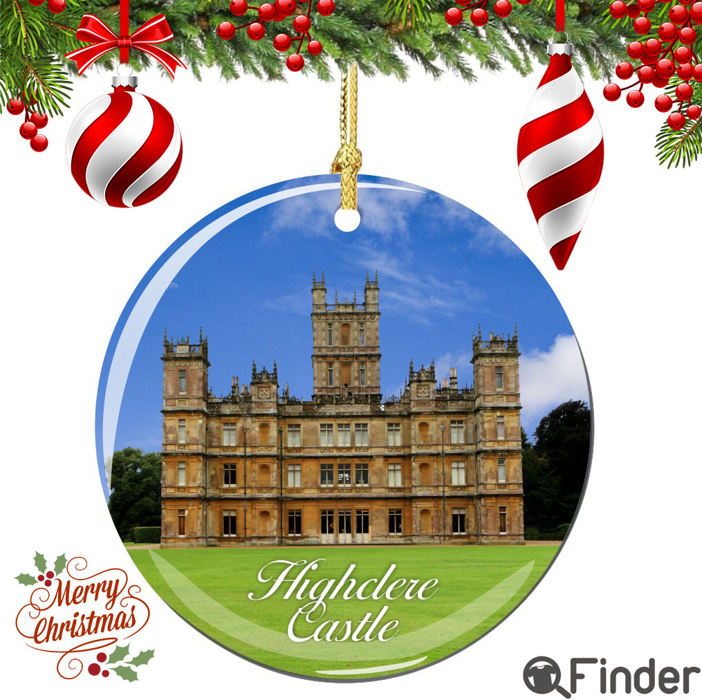 Highclere Castle (Downton Abbey) Ornament Porcelain Highclere Castle (Downton Abbey) Ornament Porcelain