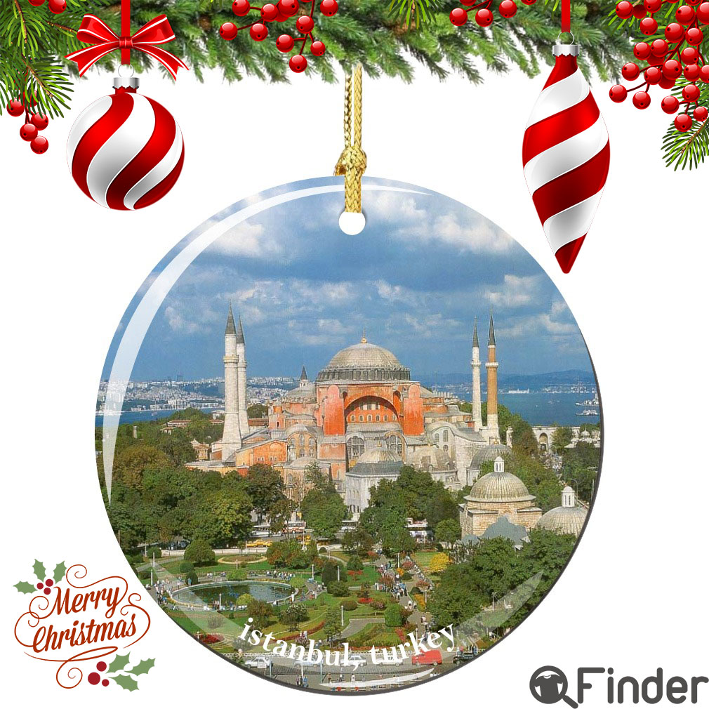 Istanbul Porcelain Christmas Ornament Istanbul Porcelain Christmas Ornament