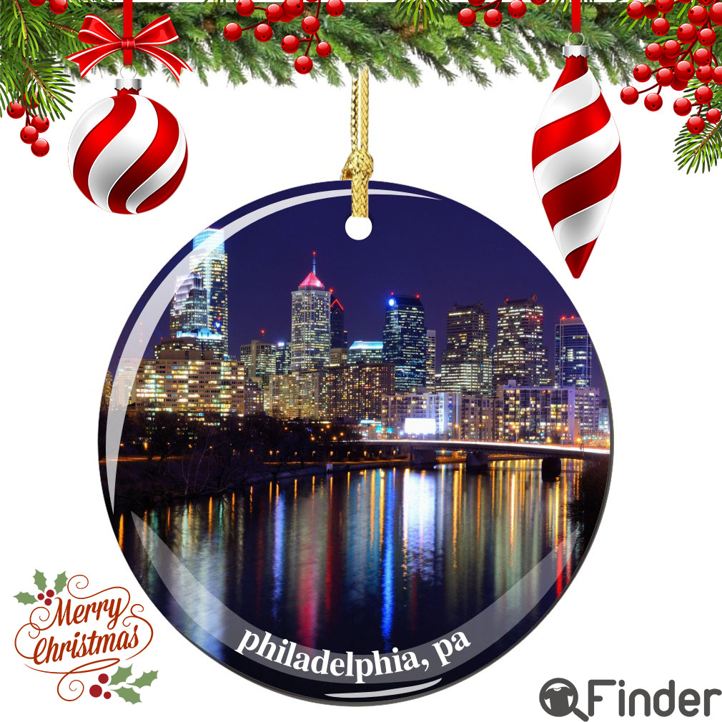 Philadelphia Porcelain Christmas Ornament Philadelphia Porcelain Christmas Ornament