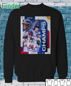 Sweatshirt Atlanta Braves NL East Division Champions 2023 Postseason Clinched Shirt