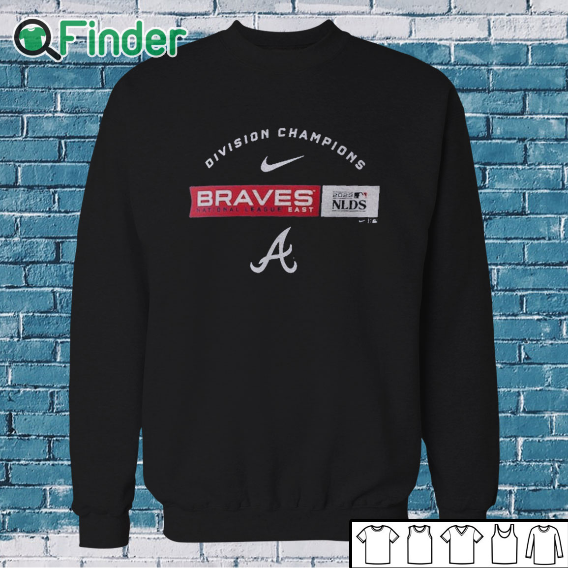Sweatshirt Atlanta Braves Nike 2023 NL East Division Champions Shirt Sweatshirt Atlanta Braves Nike 2023 NL East Division Champions Shirt