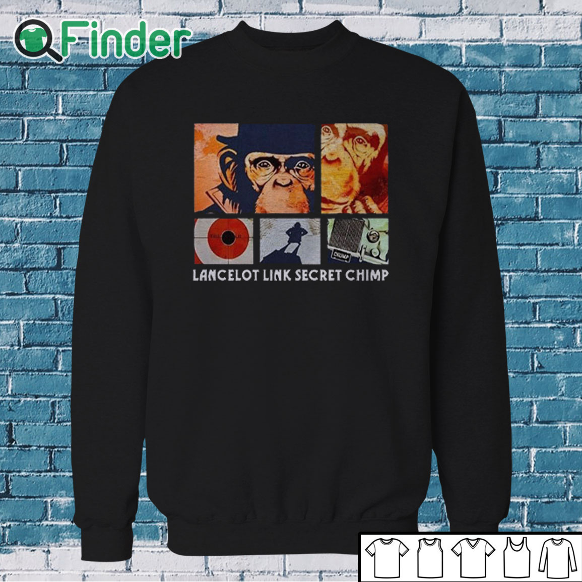 Sweatshirt Lancelot Link Secret Chimp T Shirt Sweatshirt Lancelot Link Secret Chimp T Shirt