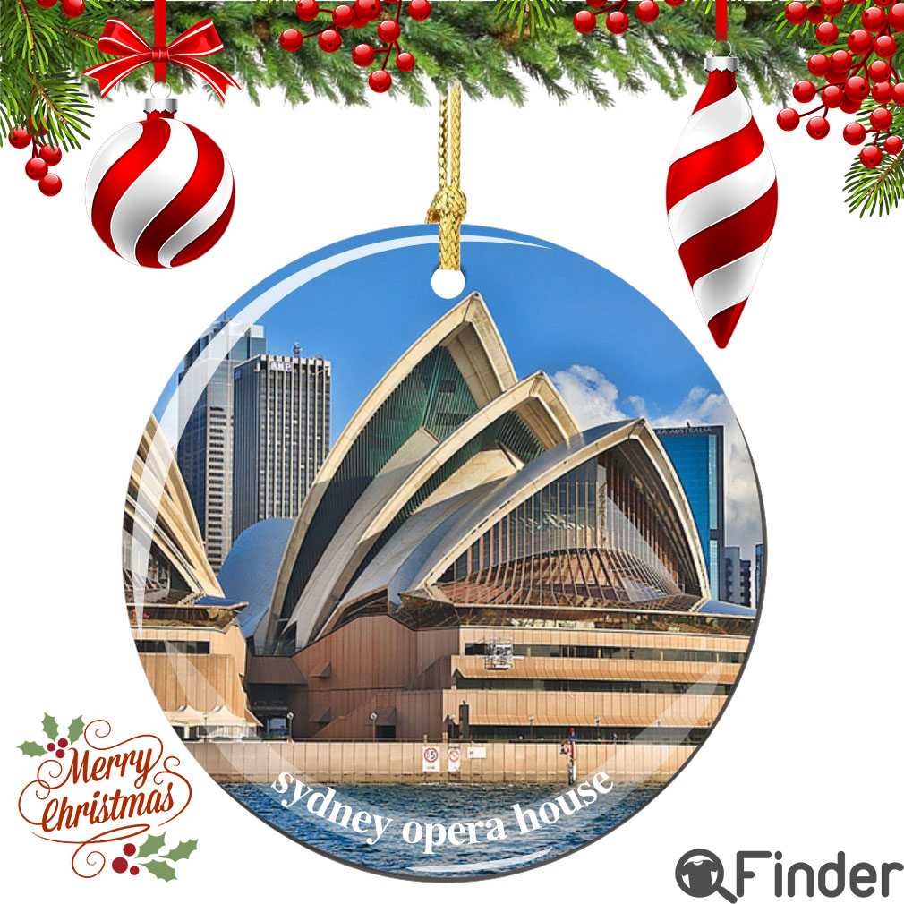 Sydney Opera House Porcelain Christmas Ornament Sydney Opera House Porcelain Christmas Ornament