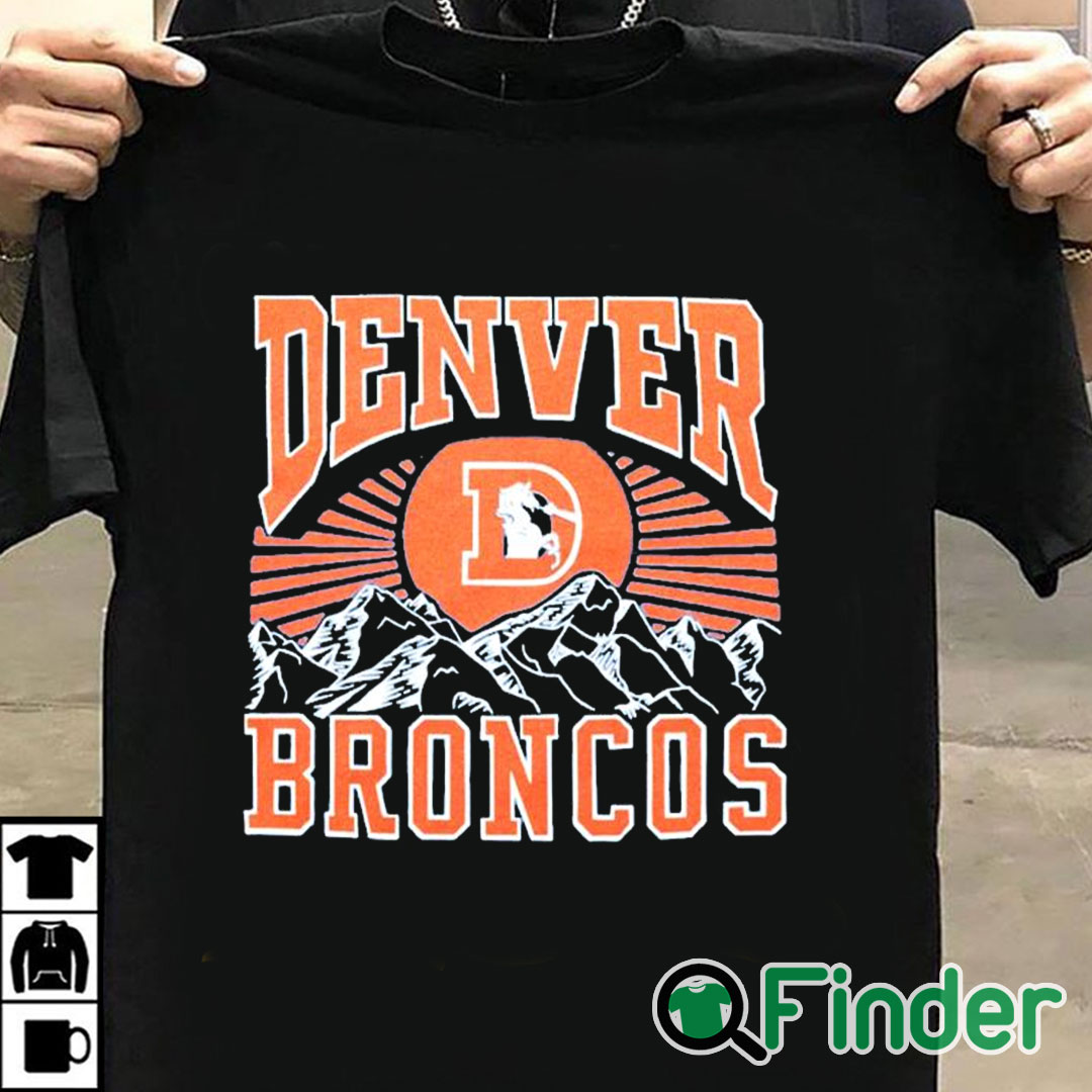T shirt black Denver Broncos Mountains T Shirt T shirt black Denver Broncos Mountains T Shirt