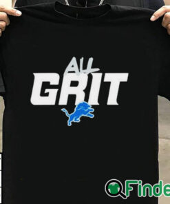 T shirt black Detroit Lions All Grit Shirt