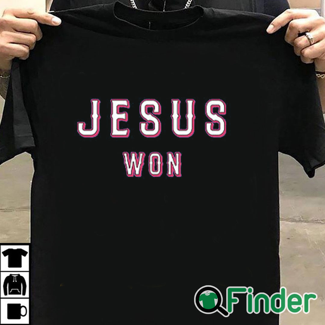T shirt black Ezequiel Duran Jesus Won T Shirt T shirt black Ezequiel Duran Jesus Won T Shirt
