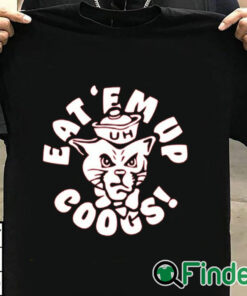 T shirt black Houston Cougars Eat ‘Em Up Coogs T Shirt