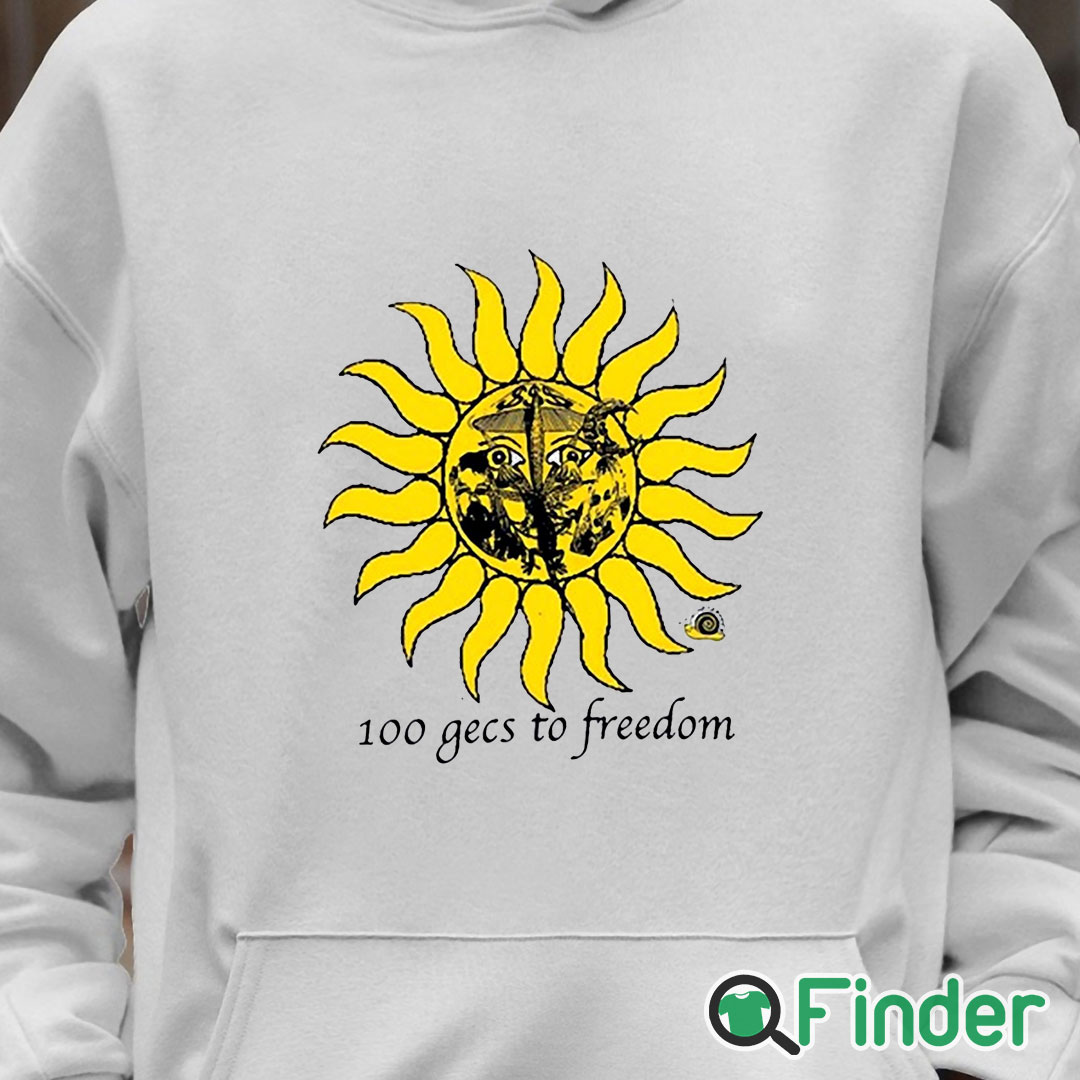 Unisex Hoodie 100 Gecs To Freedom Shirt Unisex Hoodie 100 Gecs To Freedom Shirt