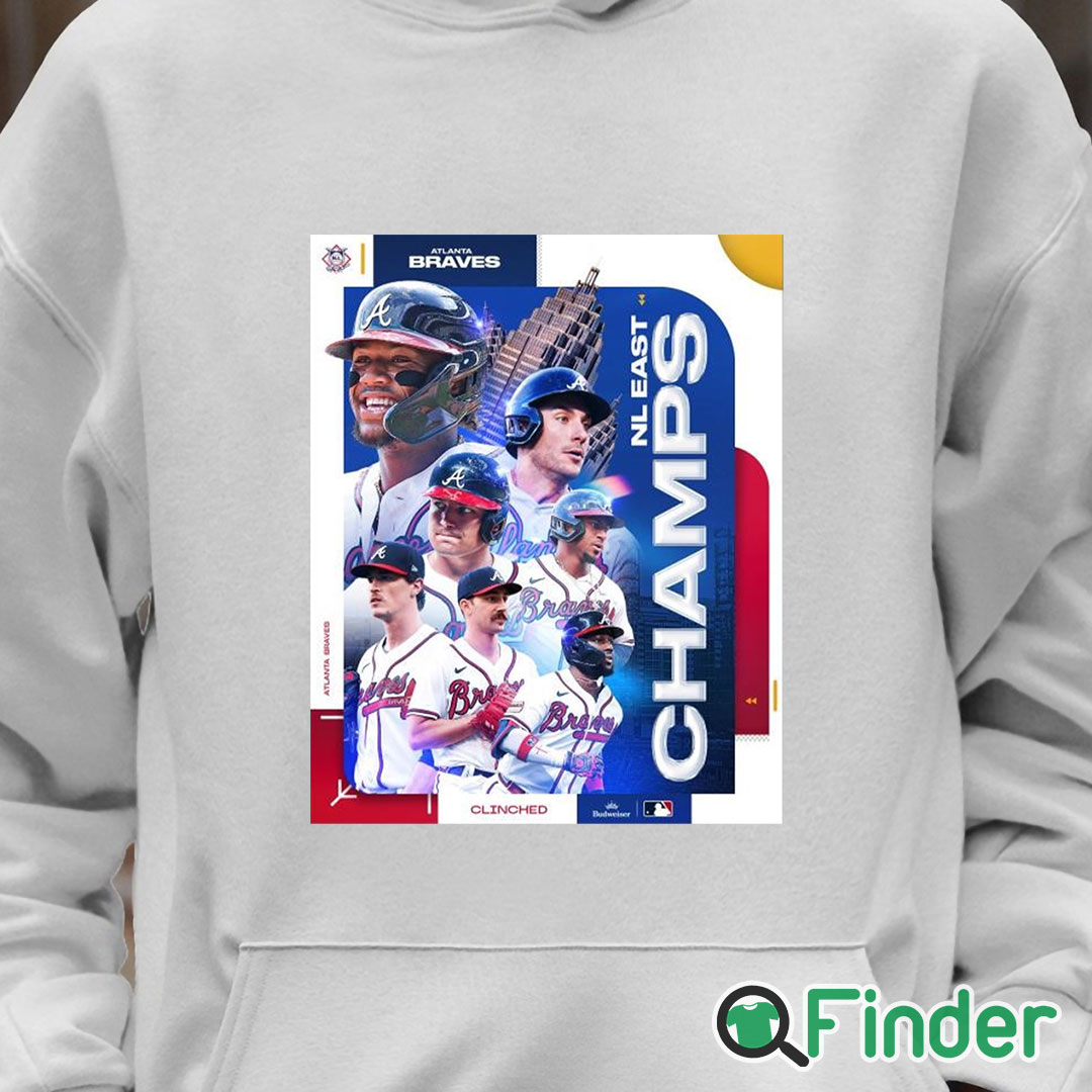 Unisex Hoodie Atlanta Braves NL East Division Champions 2023 Postseason Clinched Shirt Unisex Hoodie Atlanta Braves NL East Division Champions 2023 Postseason Clinched Shirt