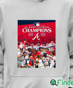 Unisex Hoodie The Atlanta Braves are 2023 NL East Champions shirt