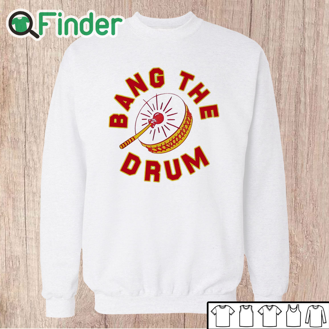 Unisex Sweatshirt Chad Henne Bang The Drum Shirt Unisex Sweatshirt Chad Henne Bang The Drum Shirt