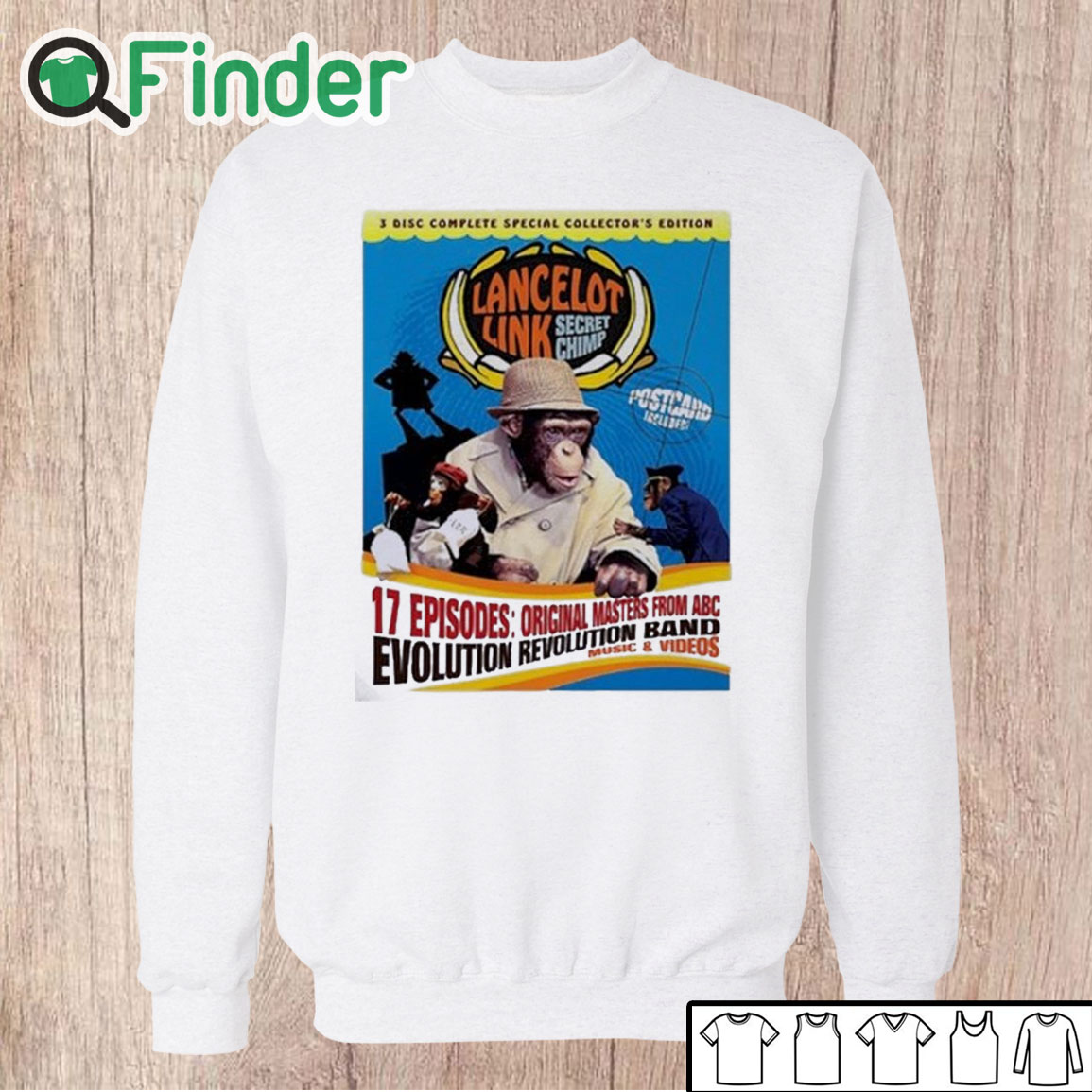 Unisex Sweatshirt Lancelot link secret chimp shirt Unisex Sweatshirt Lancelot link secret chimp shirt