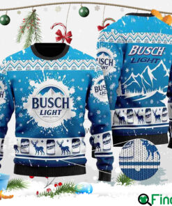 Xmas Deer Busch Light Ugly Christmas Sweater Gift For Christmas