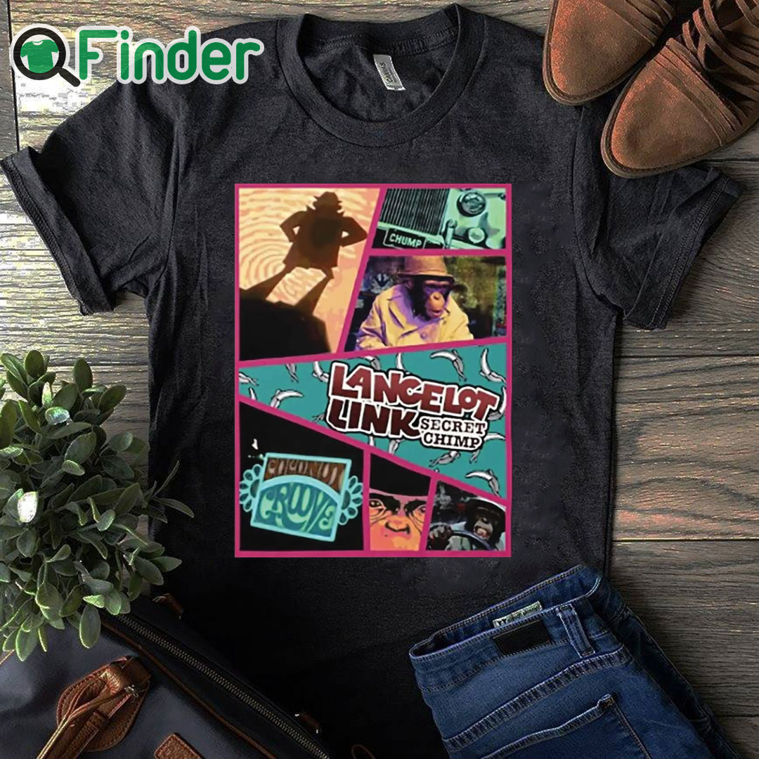 black T shirt Lancelot Link T Shirt black T shirt Lancelot Link T Shirt