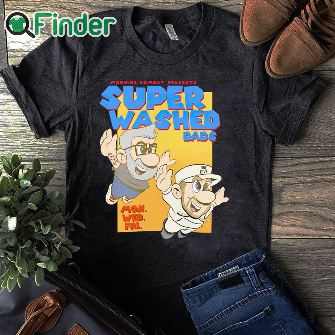 black T shirt Morning Kombat Super Washed Dads Shirt black T shirt Morning Kombat Super Washed Dads Shirt