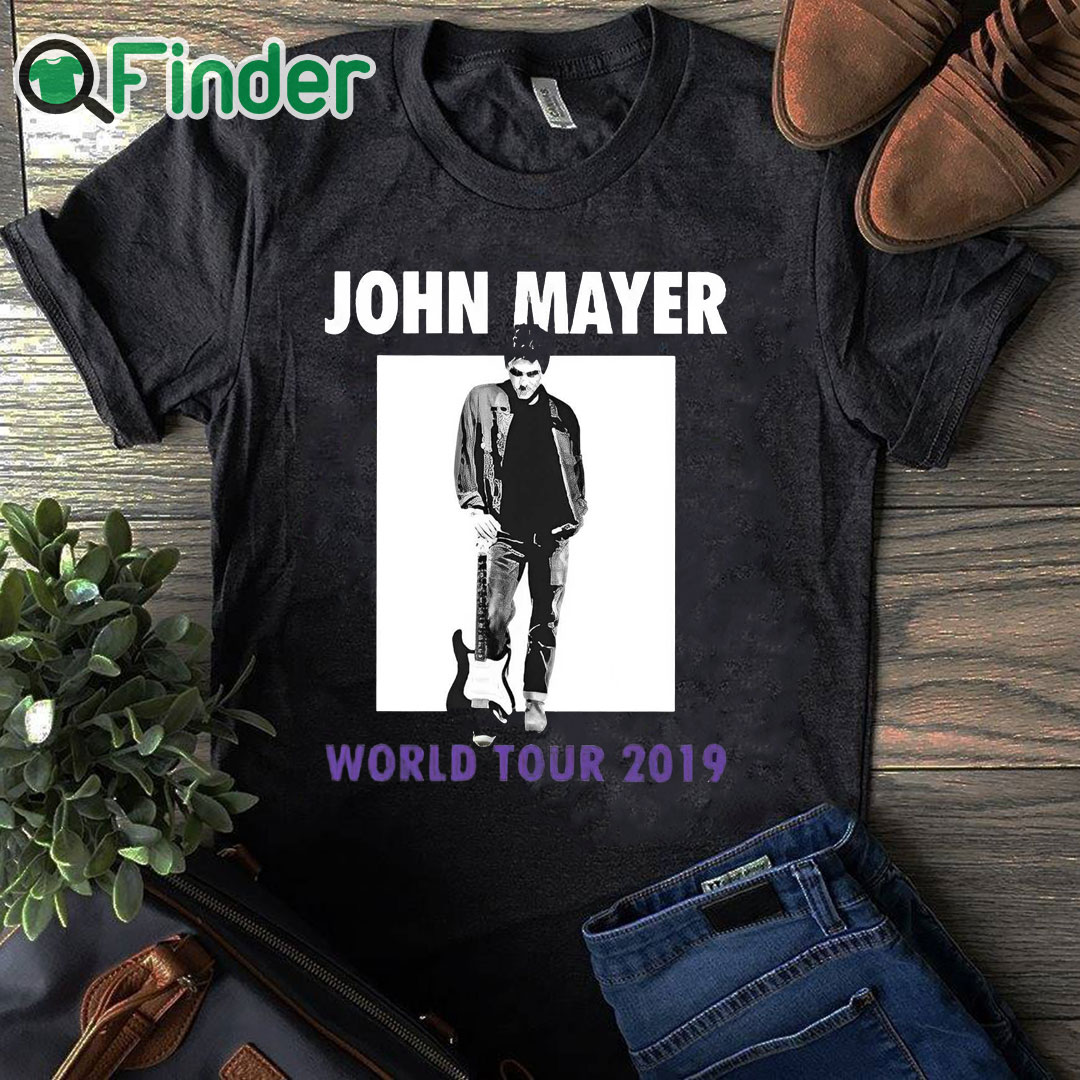 black T shirt Travis Kelce John Mayer Shirt black T shirt Travis Kelce John Mayer Shirt