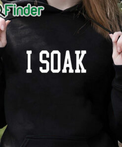 black hoodie BYU Fan I Soak Shirt