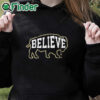 black hoodie Colorado Buffaloes football Believe Buffalo Shirt