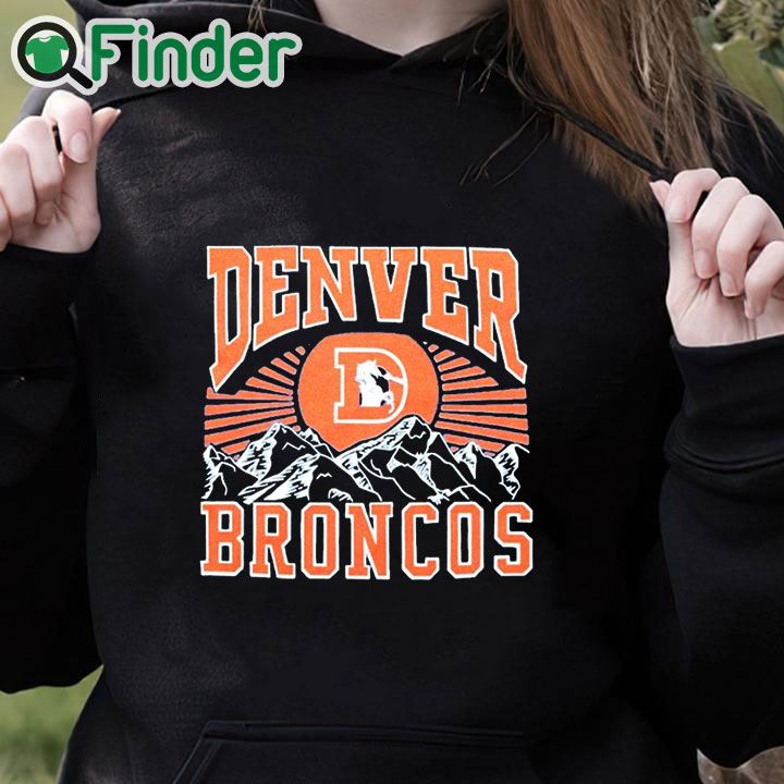 black hoodie Denver Broncos Mountains T Shirt black hoodie Denver Broncos Mountains T Shirt