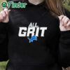 black hoodie Detroit Lions All Grit Shirt