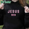 black hoodie Ezequiel Duran Jesus Won T Shirt