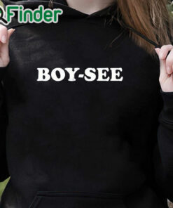 black hoodie Keola Whittaker Boy See Shirt