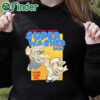 black hoodie Morning Kombat Super Washed Dads Shirt