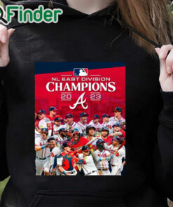 black hoodie The Atlanta Braves are 2023 NL East Champions shirt