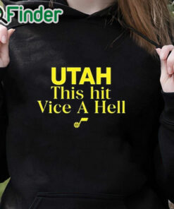 black hoodie Utah This Hit Vice A Hell Shirt