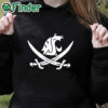 black hoodie WSU Mike Leach Pirates Shirt