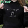 black hoodie Who Should The Mvp Shoulda Been Shirt