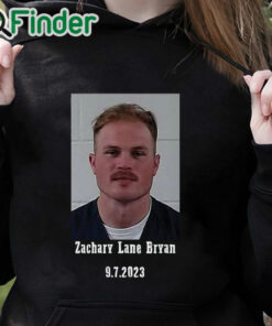 black hoodie Zach Bryan Mugshot T Shirt