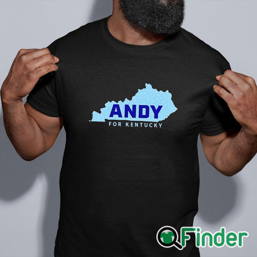 black shirt Andy For Kentucky Map Shirt black shirt Andy For Kentucky Map Shirt