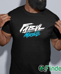 black shirt Fabvl Music Shirt