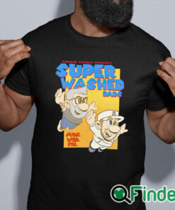 black shirt Morning Kombat Super Washed Dads Shirt