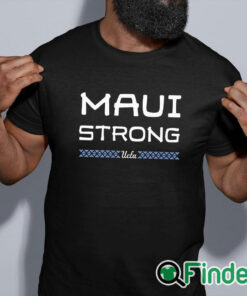 black shirt UCLA Maui Strong Shirt