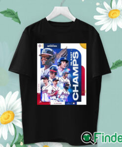 unisex T shirt Atlanta Braves NL East Division Champions 2023 Postseason Clinched Shirt