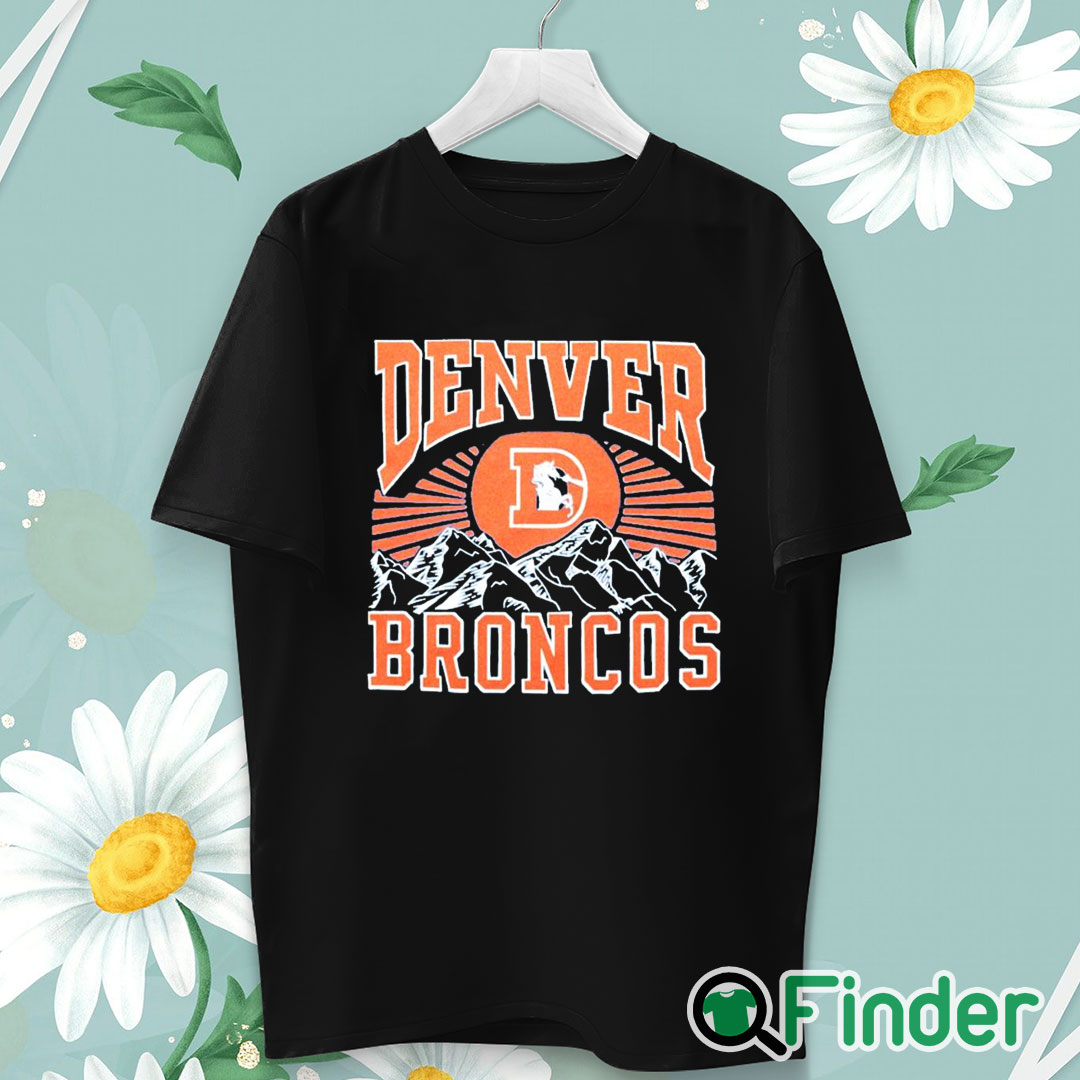 unisex T shirt Denver Broncos Mountains T Shirt unisex T shirt Denver Broncos Mountains T Shirt