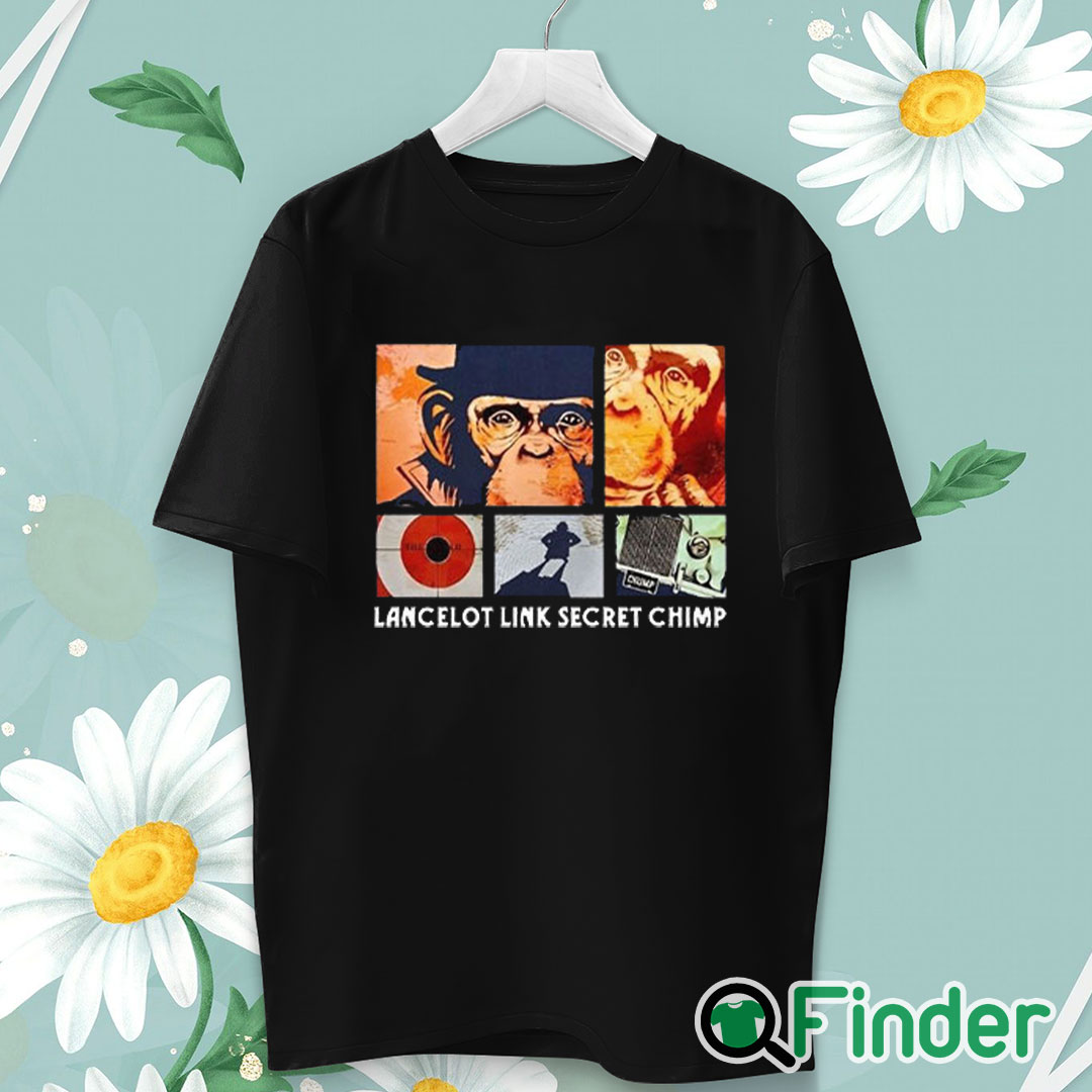 unisex T shirt Lancelot Link Secret Chimp T Shirt unisex T shirt Lancelot Link Secret Chimp T Shirt