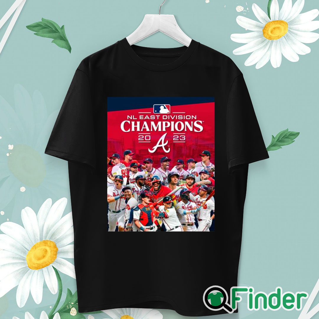 unisex T shirt The Atlanta Braves are 2023 NL East Champions shirt unisex T shirt The Atlanta Braves are 2023 NL East Champions shirt