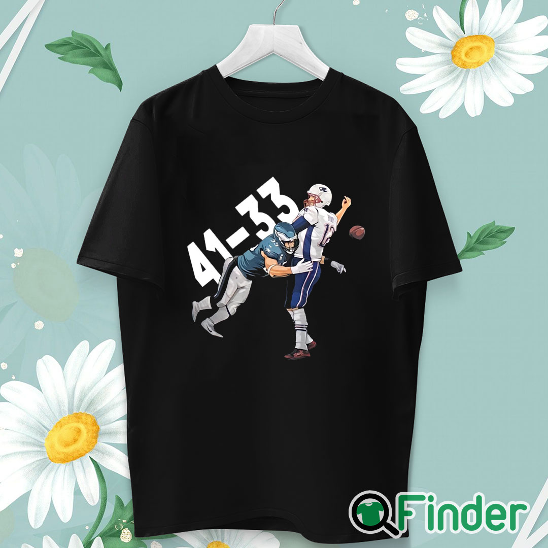 unisex T shirt Tom Brady Philadelphia Eagles 41 New England Patriots 33 Shirt unisex T shirt Tom Brady Philadelphia Eagles 41 New England Patriots 33 Shirt