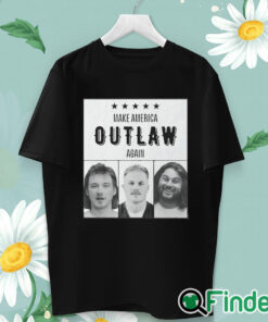 unisex T shirt Zach Bryan Mugshot Make America Outlaw Again shirt