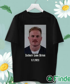 unisex T shirt Zach Bryan Mugshot T Shirt