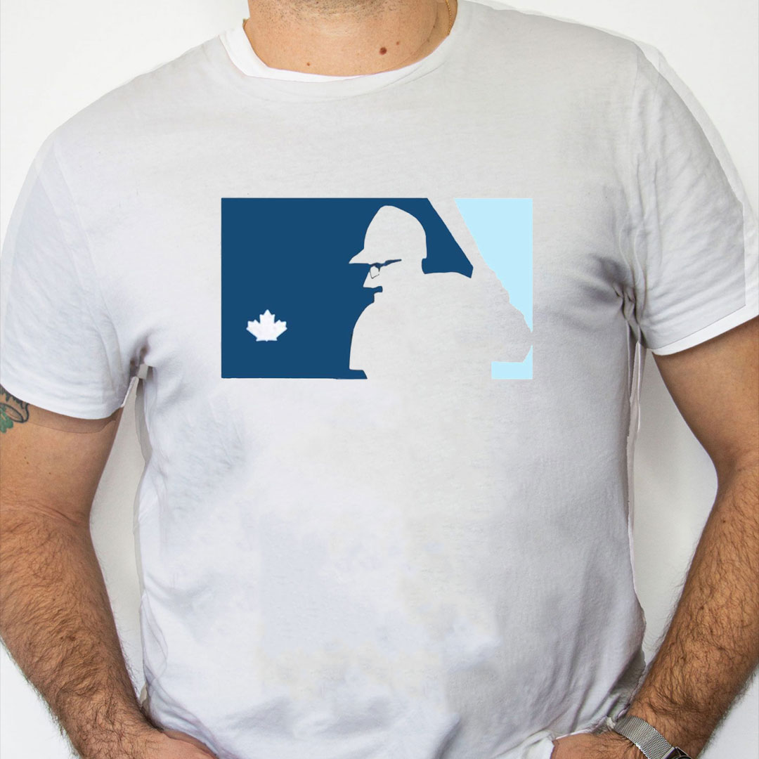 white Shirt Babe Schneider MLB Logo Shirt white Shirt Babe Schneider MLB Logo Shirt