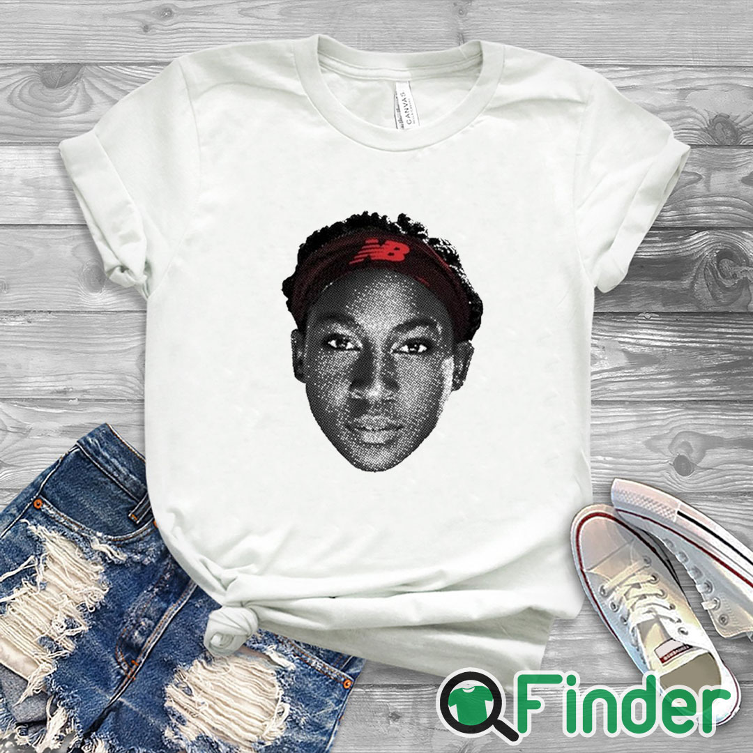 white T shirt Coco Gauff Face Call Me Champion Shirt white T shirt Coco Gauff Face Call Me Champion Shirt