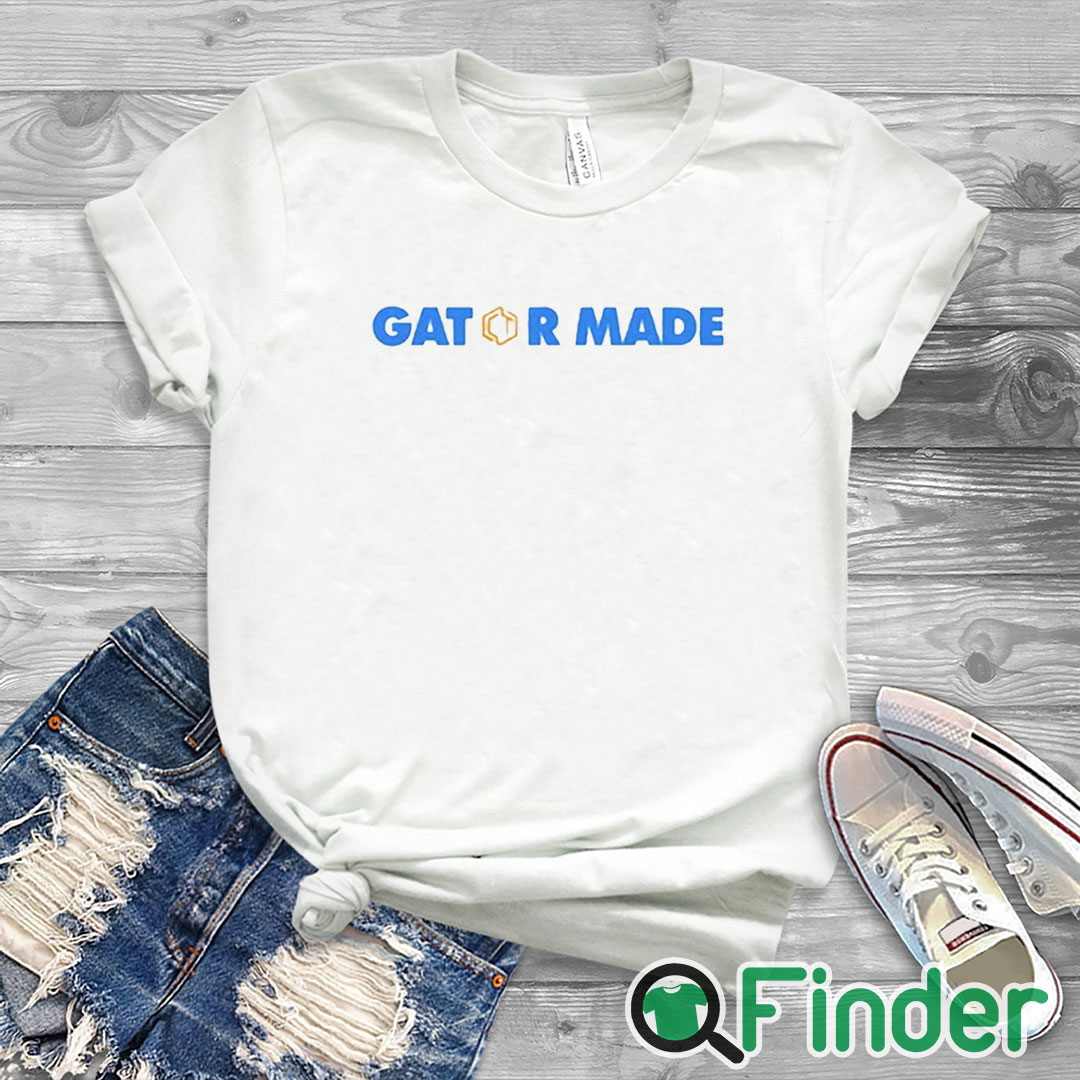 white T shirt Gator Made Clifford Taylor Shirt white T shirt Gator Made Clifford Taylor Shirt