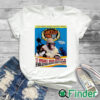 white T shirt Lancelot link secret chimp shirt