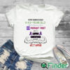 white T shirt Never Underestimate A 43 Year Old Podcast Host Shirt